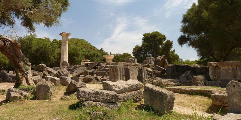 Temple of Zeus, Olympia, Ancient Greece