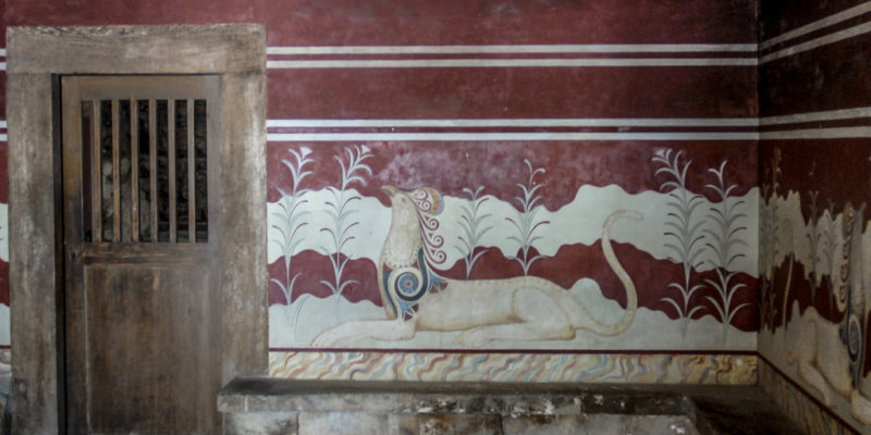 The Palace of Knossos, Crete, Ancient Greece