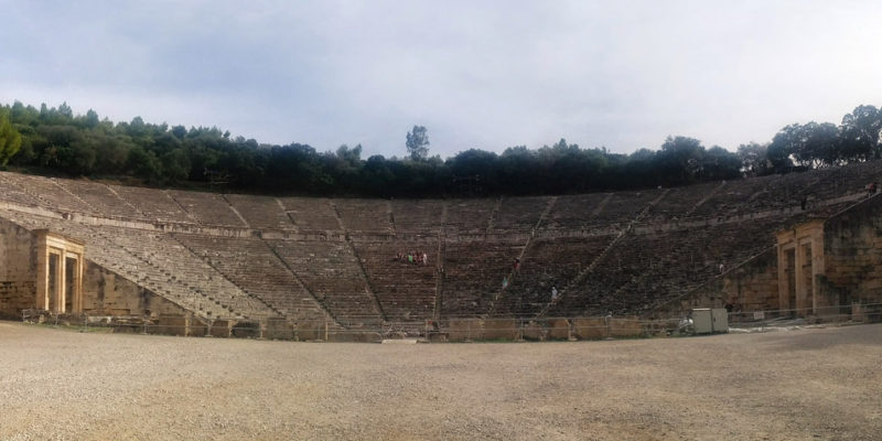 The Teatre of Epidaurus, Epidaurus, Ancient Greece