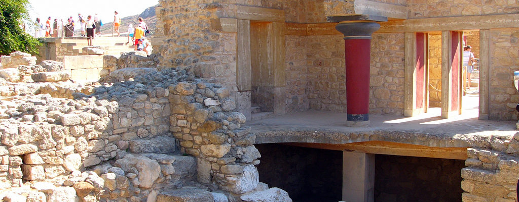 The South Propylaeum, Knossos, Crete, Ancient Greece