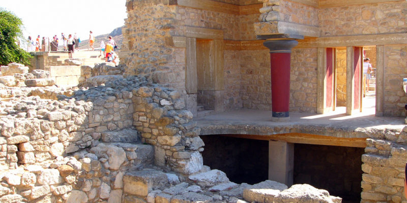 The South Propylaeum, Knossos, Crete, Ancient Greece