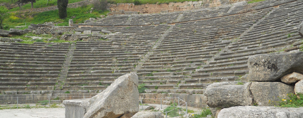 Theatre of Delphi, Delphi, Ancient Greece