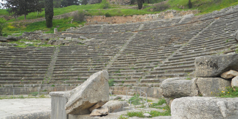 Theatre of Delphi, Delphi, Ancient Greece