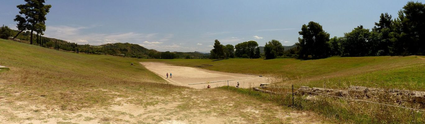 The Stadium of Olympia, Olympia, Ancient Greece