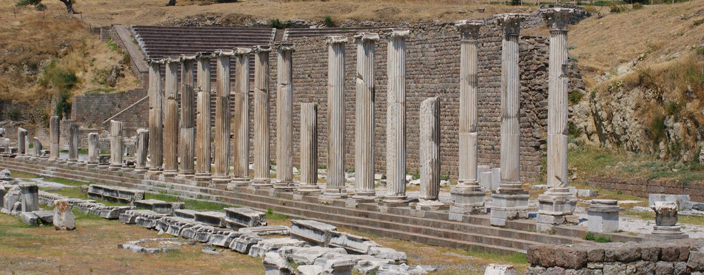 Asklepieion, Asclepion, Pergamon,Turkey