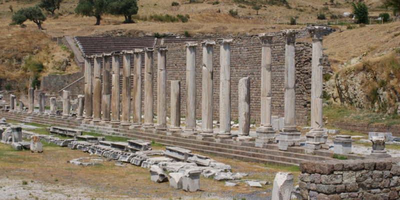 Asklepieion, Asclepion, Pergamon,Turkey