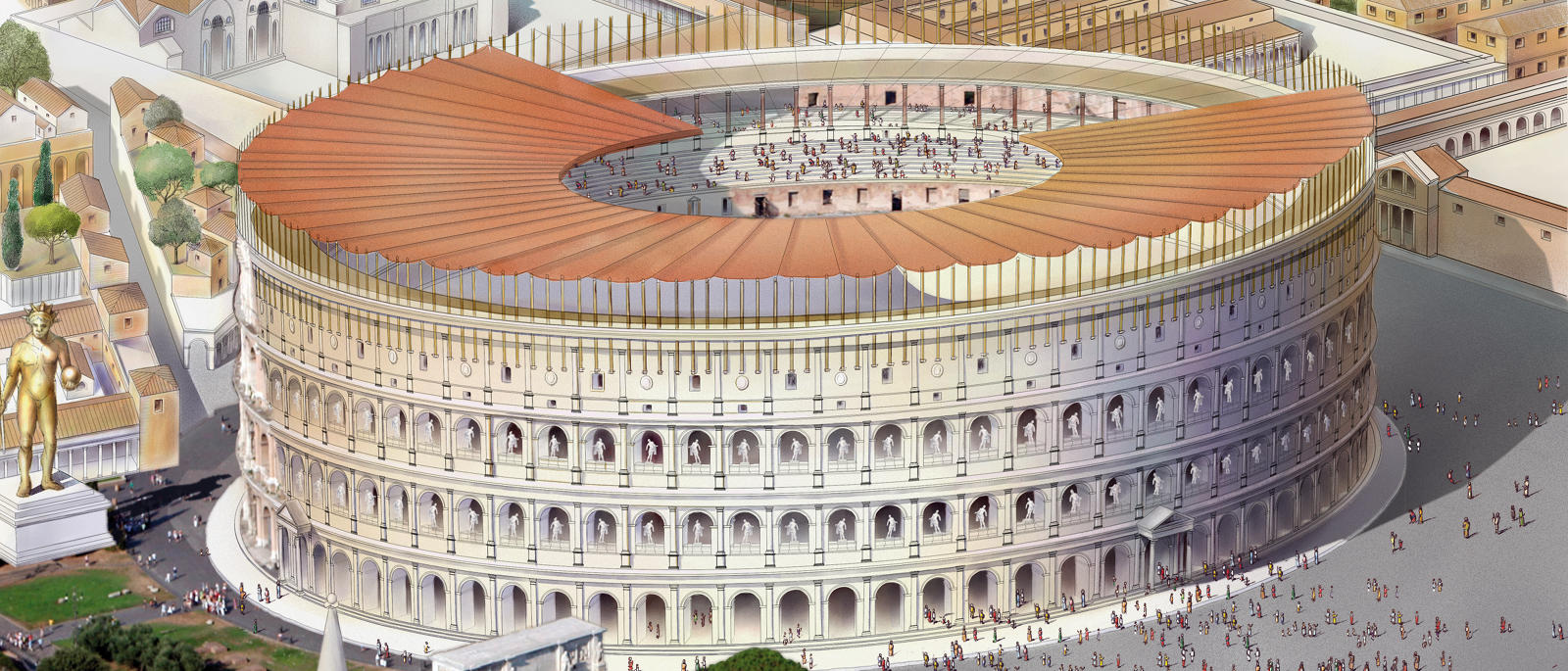 Ancient Roman Colosseum